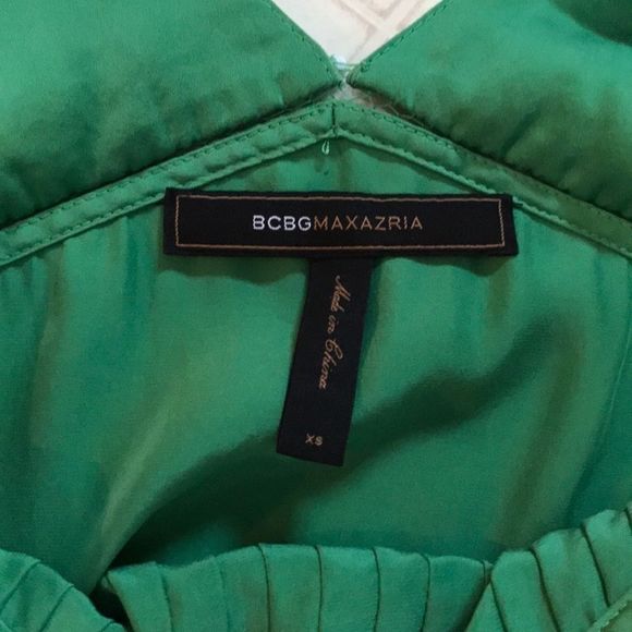 BCBGMAXAZRIA Silk Beaded Sleeveless Blouse - Picture 8 of 11